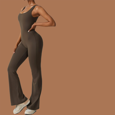 Eva - Trendy V-Rug Jumpsuit