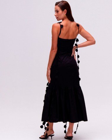 Floris - Elegante Zwarte Mini-jurk